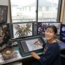 【あの人に会いたい】「愛ある限り、描き続けましょう」元・ご町内ヒロイン、村上ユウコがデジタルブラシを握るまで