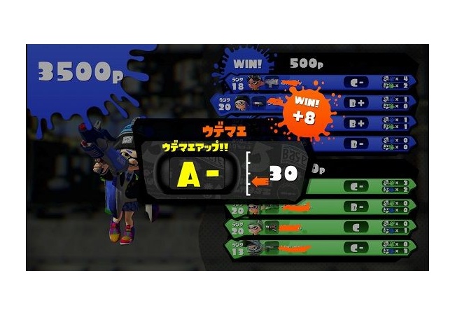 【スプラトゥーン】A-いったｗｗｗｗ