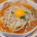 ぶらり、スタミナラーメンとおかかご飯ミニ@自家製麺 節屋かつら【横手市】