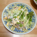 生姜焼きの夜ご飯。