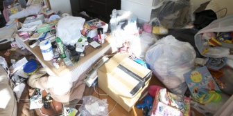 友人の部屋（実家暮らし）が汚すぎてドン引きした。その部屋の掃除状況は…