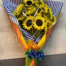 ひまわり🌻花束　南坊園一宮市