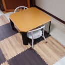 雨／居間を孫仕様に