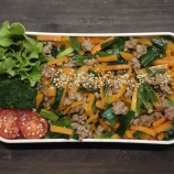 『2024/8/1のパートナーの相棒のボリューミーお弁当【#お弁当】【2086個目】』の画像