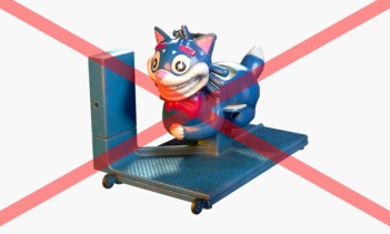 Mr.ファジーのキディーライドが一時的に販売中止