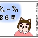 お盆休み４　カウントダウンの心境