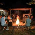 平谷村での夏の交流会を行いました。