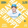 今日は上原健太選手のお誕生日です！おめでとうございます！