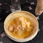栗ごはんと、牛サガリステーキとかの夜ごはん