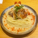 九段下「二階堂」よだれ鶏冷やし豆乳麺 + 麺大盛り