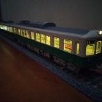 クローゼットの中の鉄道模型