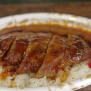 家カレー　と　ハローズのカレー