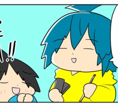 息子とメンズメイク③