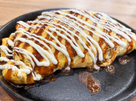 「蛸辰」の『オムそばMIX』(高槻市上土室)【たかつーグルメ】