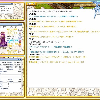 RO】2024年版 私の支援CDについて : とあるヒーラーののんびり日記