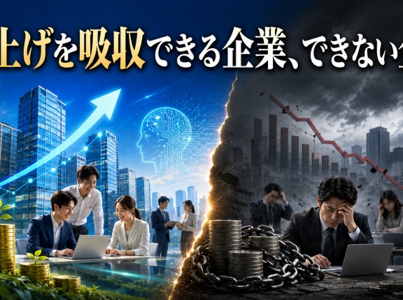 賃上げを吸収できる企業、できない企業