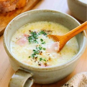 ♡ほっこりクリーミー！マッシュポテトスープ♡【#簡単レシピ #時短 #節約 #ミキサーなし #じゃがいも 】