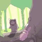 淡い濃霧のweb漫画