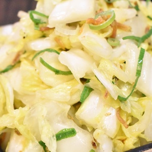 しっかり絞って♪白菜のじゃこ和え