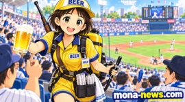 【動画】ハマスタのビール売り子、男性客が買っては目の前で捨てるを10杯以上繰り返すも容認…ネット「推しの売り子に儲けさせる為にやってます」