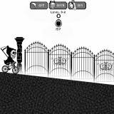 ノリノリの死神ライダー「VICTORIAN BMX」