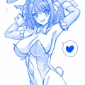 バニーハルヒさん ラフ
