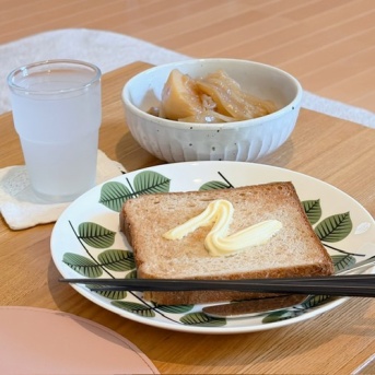 【シニアライフ】二拠点生活：自宅ごはんの記録（昨日）。。