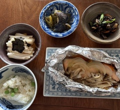洋食の翌日は和食