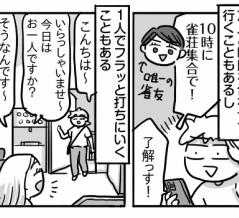 フリー雀荘通い生活・前編