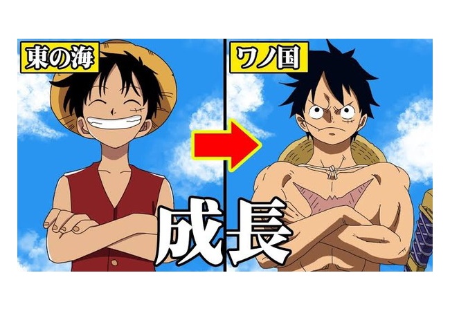 【速報】モンキーDルフィ、めちゃくちゃムキムキになる