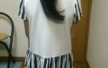 『音符の可愛いワンピース』の画像