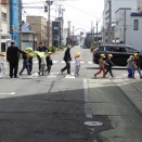 4月23日　１・2年歩行練習