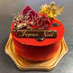 今年のクリスマスはWITTAMER(ヴィタメール)さんのケーキにしました