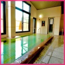 北アルプスの湧水の入浴施設【ビレッジ安曇野】の湯に浸かる〜！