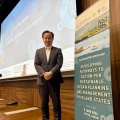 世界島嶼国海洋会議に出席　海洋ごみ問題の先にある課題