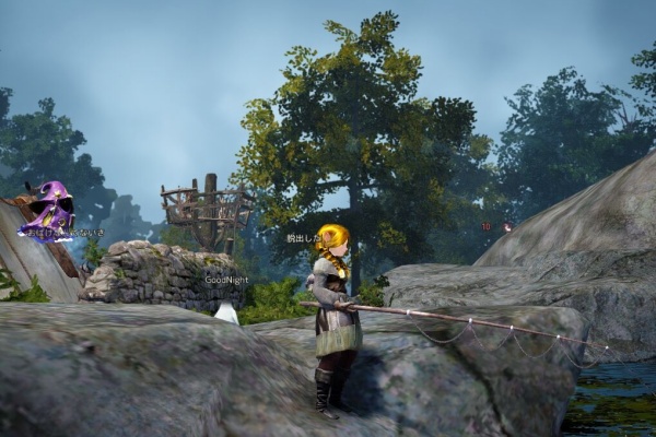 黒い砂漠の捩花