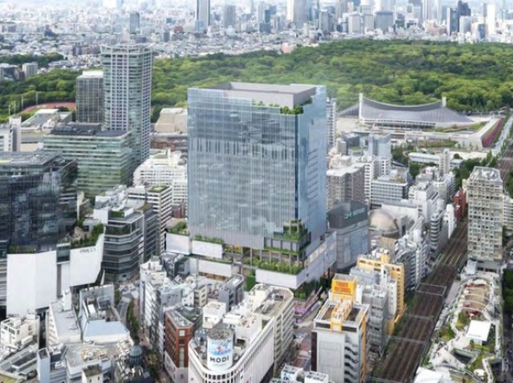 高さ約145m「神南一丁目地区第一種市街地再開発事業」の都市計画（素案）の概要が公開！渋谷パルコ前に商業施設やホテルも入るオフィスビルを計画