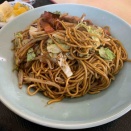 勇福＠南アルプス市：焼きそば定食