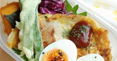 ポークピカタ弁当【幸運の待ち受け画面】