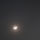 『4/28の地球照　2020/04/29』の画像