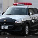 北海道警察　白石警察署　スイフトパトカー　