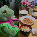 鶏の甘酢炒めを主役に!! ちょっとマジメな(?)簡単食卓☆