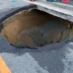 なんか最近至る所で道路陥没してるけど大丈夫なのかな？