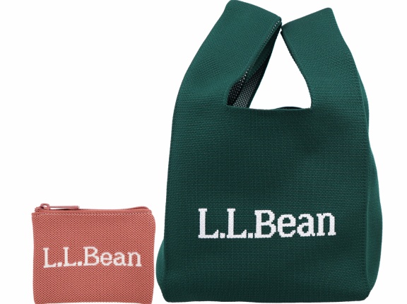 リンネル 2026年 11月号 《付録》 L.L.Bean 秋を先取るニット素材！ロゴ入りバッグ＆ポーチ
