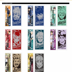 ハイキュー!! スクエア缶バッジ抽選販売【セブンネット限定
