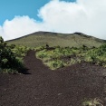 三原山登山1　三原山は想像以上にしっかり火山だった