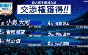 【西武】2025年ドラフト指名全選手紹介！