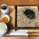 『雲丹蕎麦ランチ』の画像