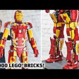 『レゴで等身大のアイアンマンを作ってみた』の画像