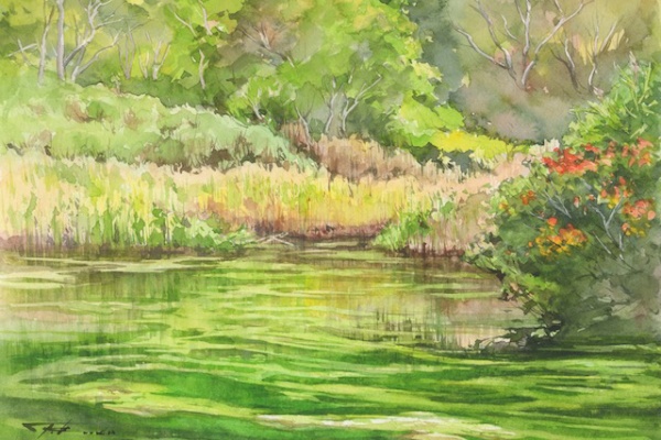 水彩画 From いわて Blog 青森市